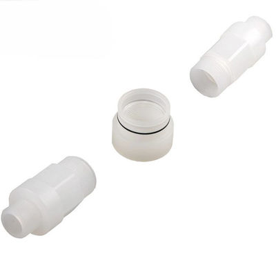 Plastic CNC Precision Turned Parts PP 0.02mm 0.010-0.002mm Tolerance