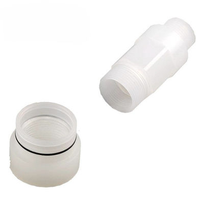 Plastic CNC Precision Turned Parts PP 0.02mm 0.010-0.002mm Tolerance