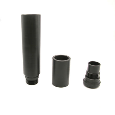 High Precision CNC Plastic Turning Parts Black POM
