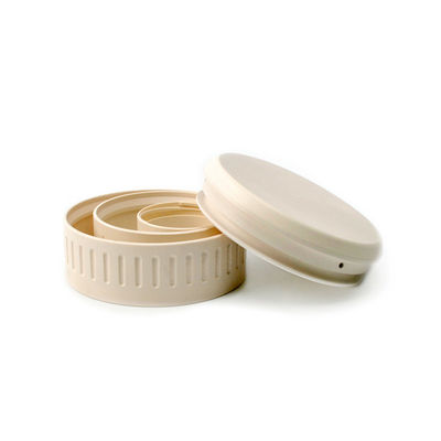 CNC Plastic Turning Parts Customized Sandblasting Anodized