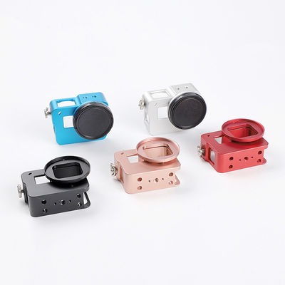Aluminum Camera Metal CNC Machining Parts Polishing Sandblasting Anodizing