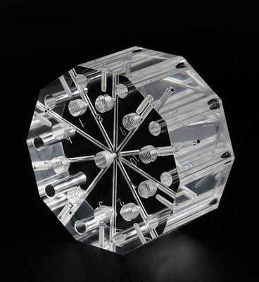 Precision CNC Machining Plastic Parts Polishing Sandblasting Anodizing
